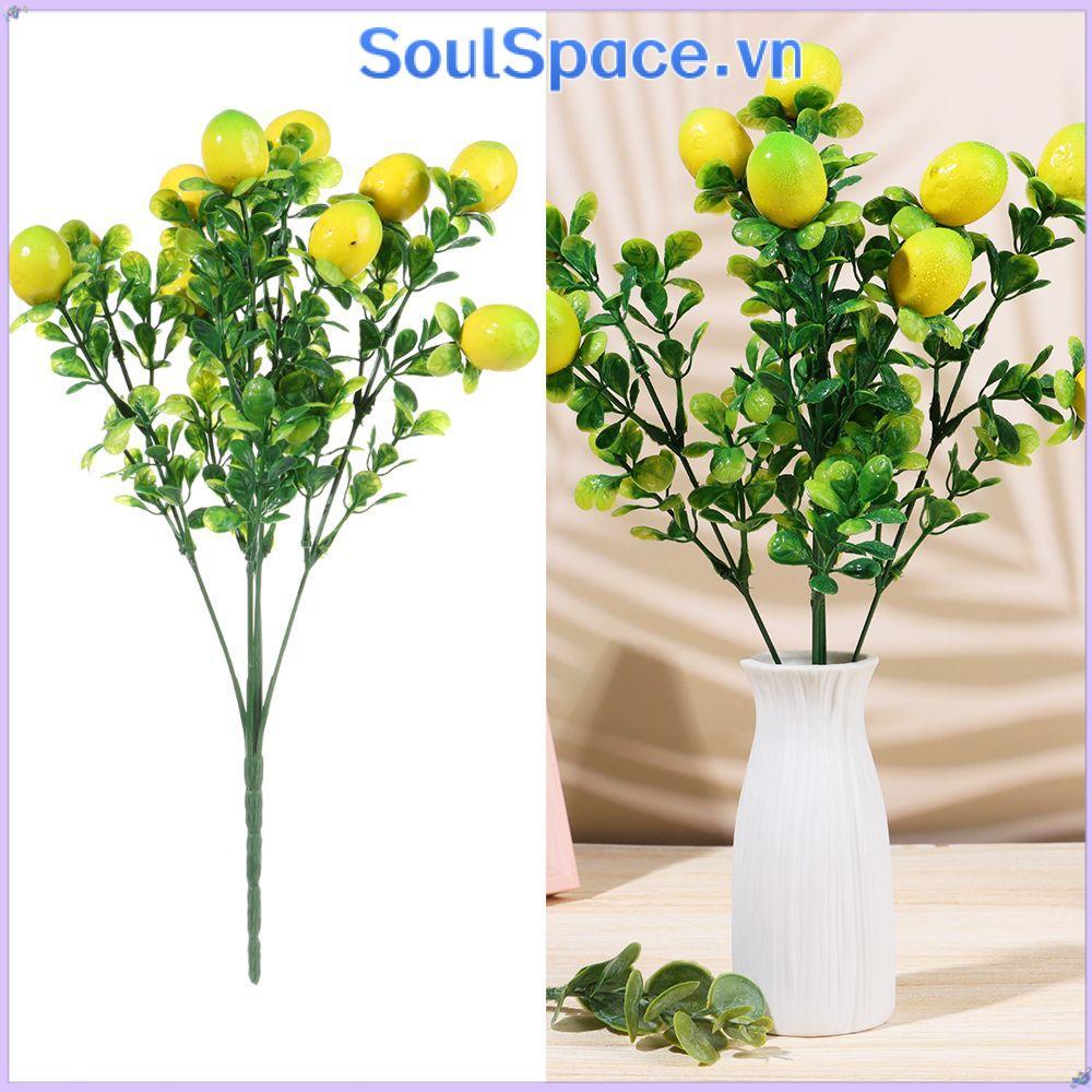 SOULSPACE Lemon Branch Table Centerpiece Garden Lemon Tree Greenery Trang trí cho trái cây gia đình