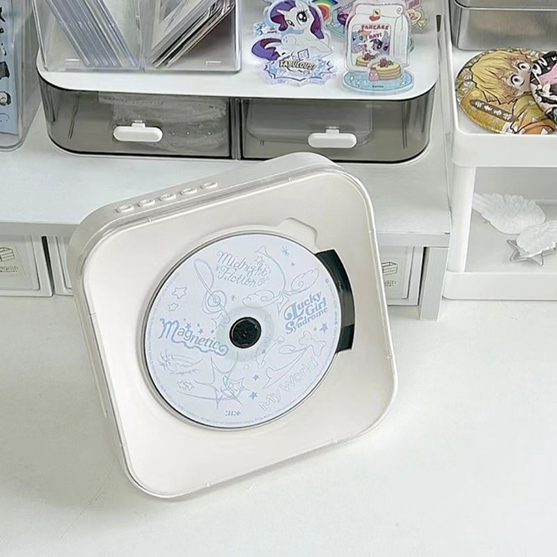 Yuexin Nghe CD-909 Retro CD Player Album Nhạc CD Player Loa Âm Thanh Bluetooth Di Động