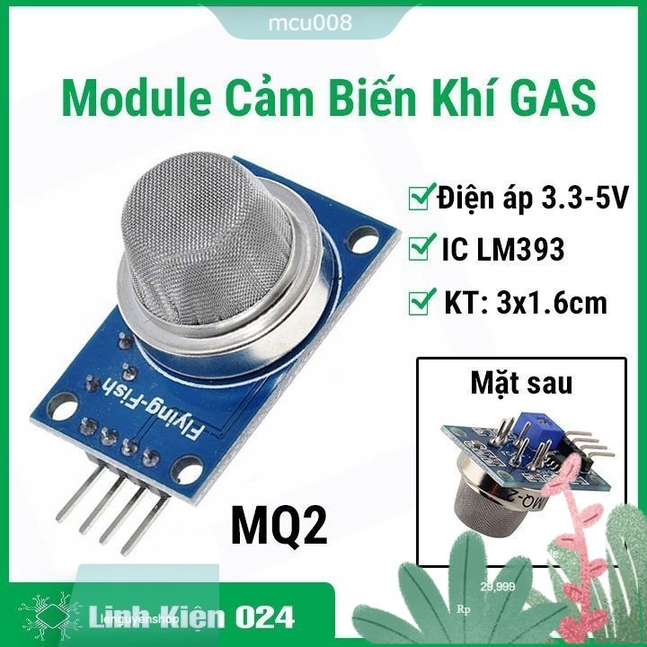108 Module cảm biến khí GAS MQ2