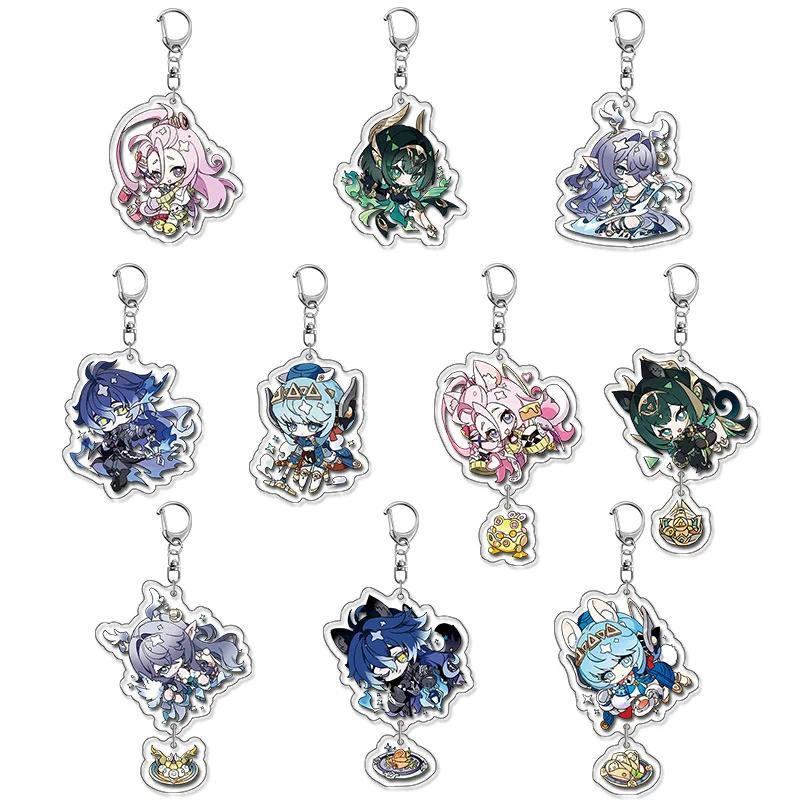 Móc Khoá Genshin Impact Eno Lauma Nefur  Anime Peripheral Hanging  Figure Display