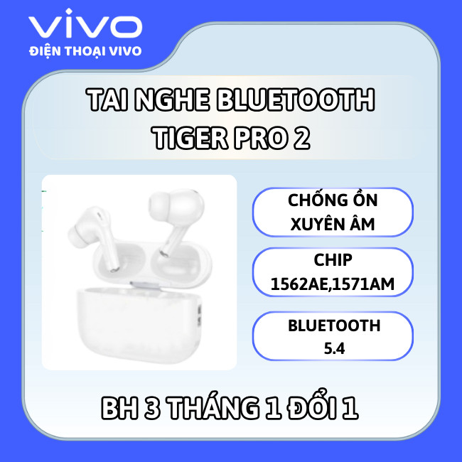 Tai Nghe Tiger Pro 2 (1562AE,1571AM) - Chống Ồn 48DB - Thích Ứng Hội Thoại  - EQ ULTRA BASS - BH 3 t
