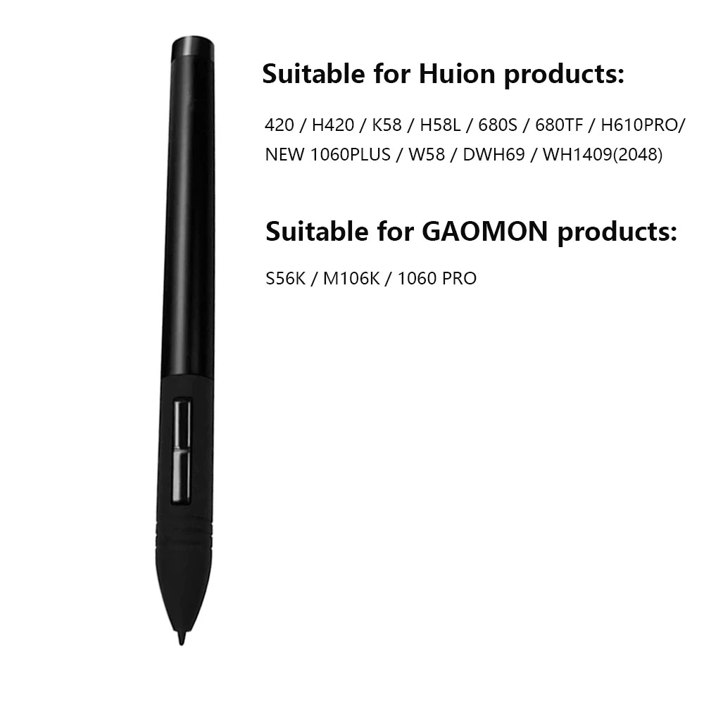Bút kỹ thuật số có thể sạc lại PEN80 cho máy tính bảng vẽ đồ họa chuyên nghiệp Huion 420 / H420 / H6