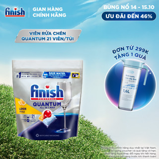 Viên Rửa Chén Bát Finish Powerball Quantum 21 viên