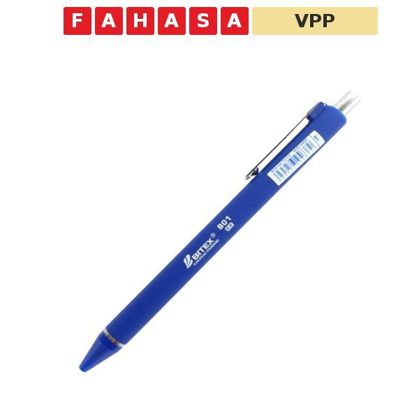 Bút Bi 0.6 mm Bitex Semi Ink B-B01 - Mực Xanh