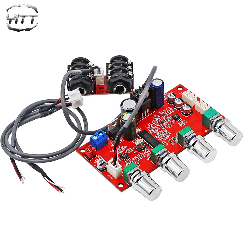 Micro Karaoke Bảng Khuếch Đại Micro Với Reverb Điều Chỉnh Âm Thanh Dừng Động Đầu Micro Âm Thanh Prea