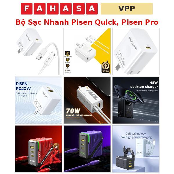 Bộ Sạc Nhanh Pisen Quick, Pisen Pro 30/65W