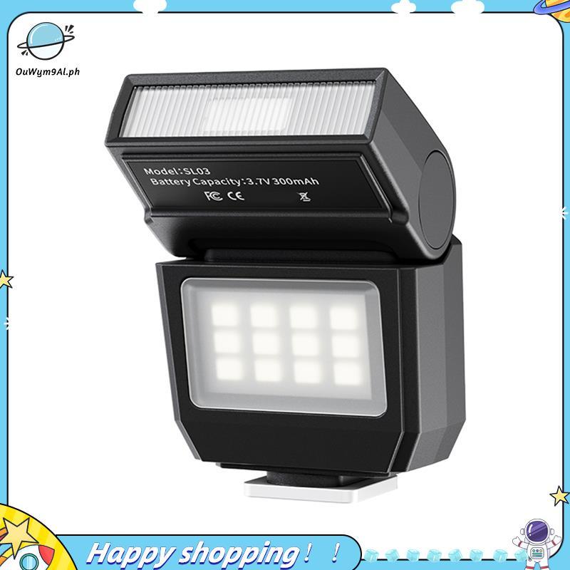 [ouwym9al] ULANZI SL03 Flash Light Speed Lite dành cho máy ảnh DSLR Chụp ảnh Vlog ngoài trời A