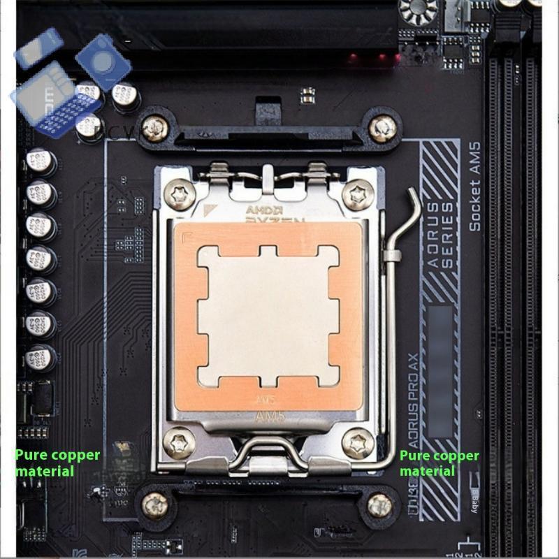 [BCVK] 1 Miếng Dán Nhiệt AM5 Bảo Vệ Liên Hệ Khung Cho 7950X 7900X 7700X 7600X AM5 Tấm Làm Mát CPU Tố