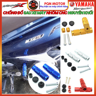 Gù Chống Đổ Nhôm Trụ Ốc Gắn 8 Ly- Nhôm CNC Nguyên Khối Gắn Honda, Yamaha Với Vị Trí Gắn Gù Ốc 8 Ly