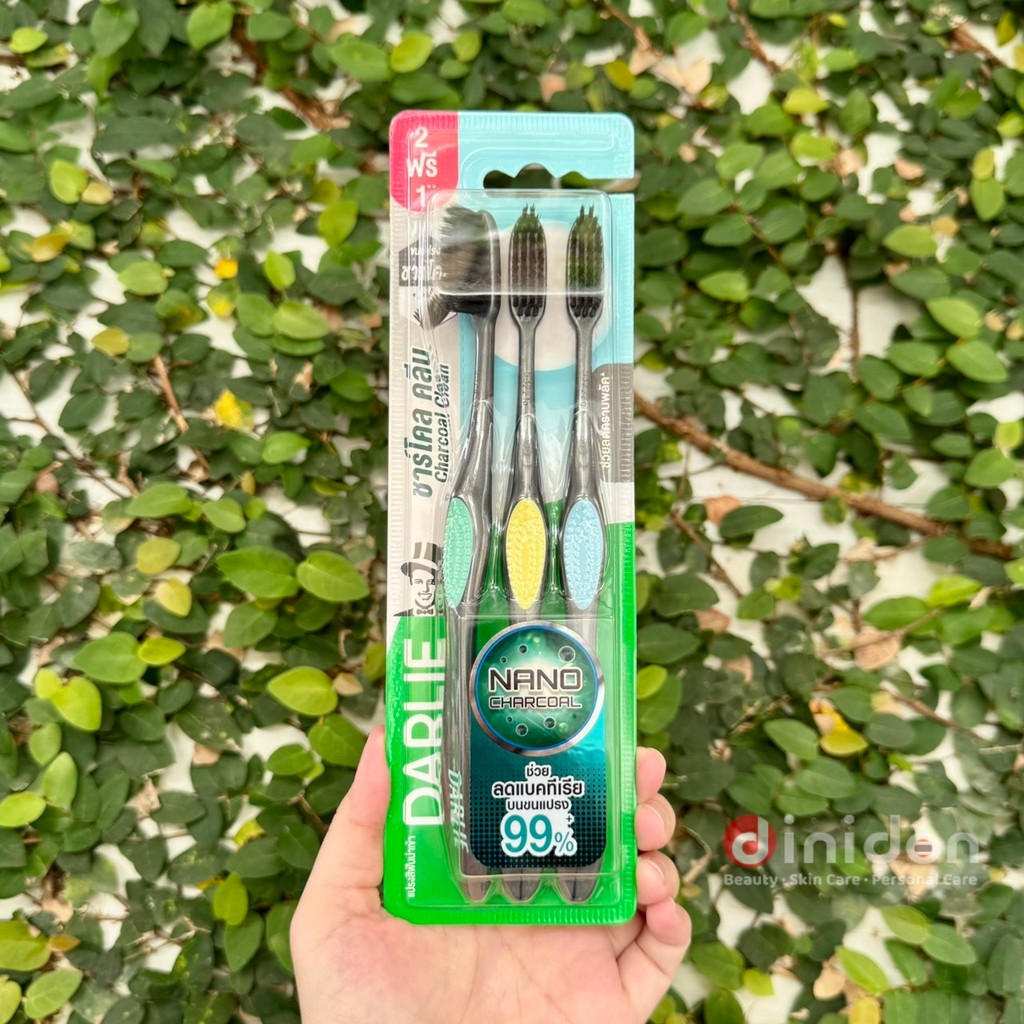 Bàn chải đánh răng sạch than Darlie Nano 3 🇾 ้ ❈.