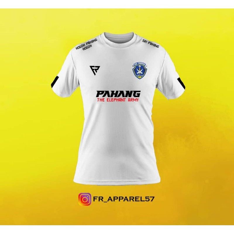 Áo thun câu lạc bộ ủng hộ Sri Pahang Jersi / Pahang Áo sơ mi sợi nhỏ 100%