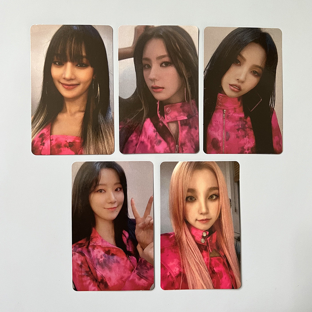 ((G) I-DLE Girl I NEVER DIE Album Photocard GIDLE Thẻ Ngẫu Nhiên Bài Hát Yuqi Tự Chế Photocard