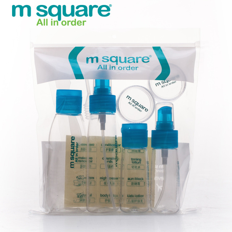 Msquare Mỹ Phẩm Chăm Sóc Da Đóng Chai Phụ Bộ Du Lịch Dầu Gội Sữa Rửa Toàn Thân Xịt Bấm Chai Rỗng
