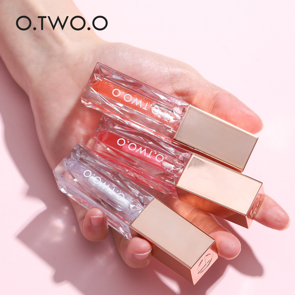 OTWOO Ice Crystal Lip Gloss 04 Water Gloss Glass Trong suốt Toot Lip Gloss-Beauty Shop
