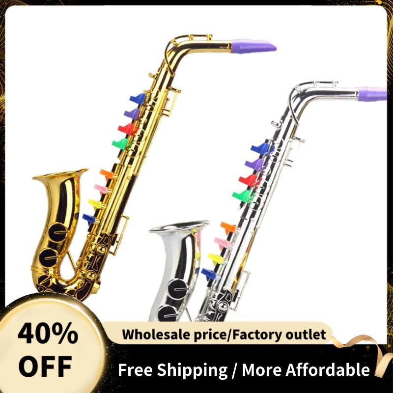 Saxophone Nhạc Cụ Trẻ Em Mô Phỏng Trẻ Em Nhạc Cụ Tám Tone Saxophone Nhà Nhạc