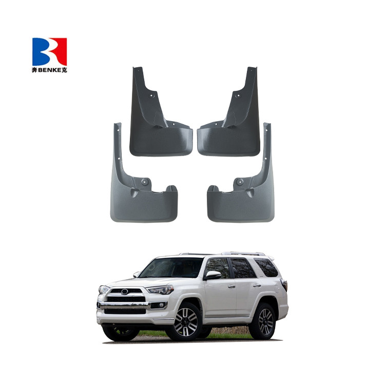 Cao Cấp-Mud Flaps Cho Xe Toyota 4 RUNNER 2010-2022 Chắn Bùn Chất Liệu PP 100% Phù Hợp Với Nhà Máy OE
