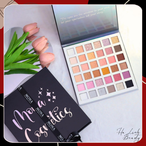 Bảng mắt Mona Cosmetics Gleam 36 ô
