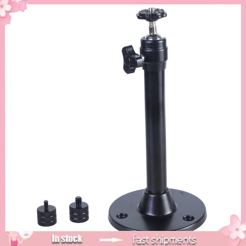 Giá đỡ treo tường trần máy chiếu nhỏ có thể điều chỉnh YOI 360°Xoay 11Lbs Tải Đen