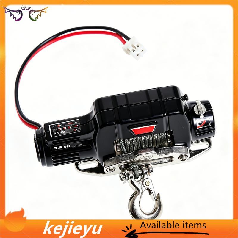 Tời điện kim loại RC cho bánh xích RC 1 / 10 / 12 / 14 / 24, Tương thích với xe RC địa hình H12, MN,