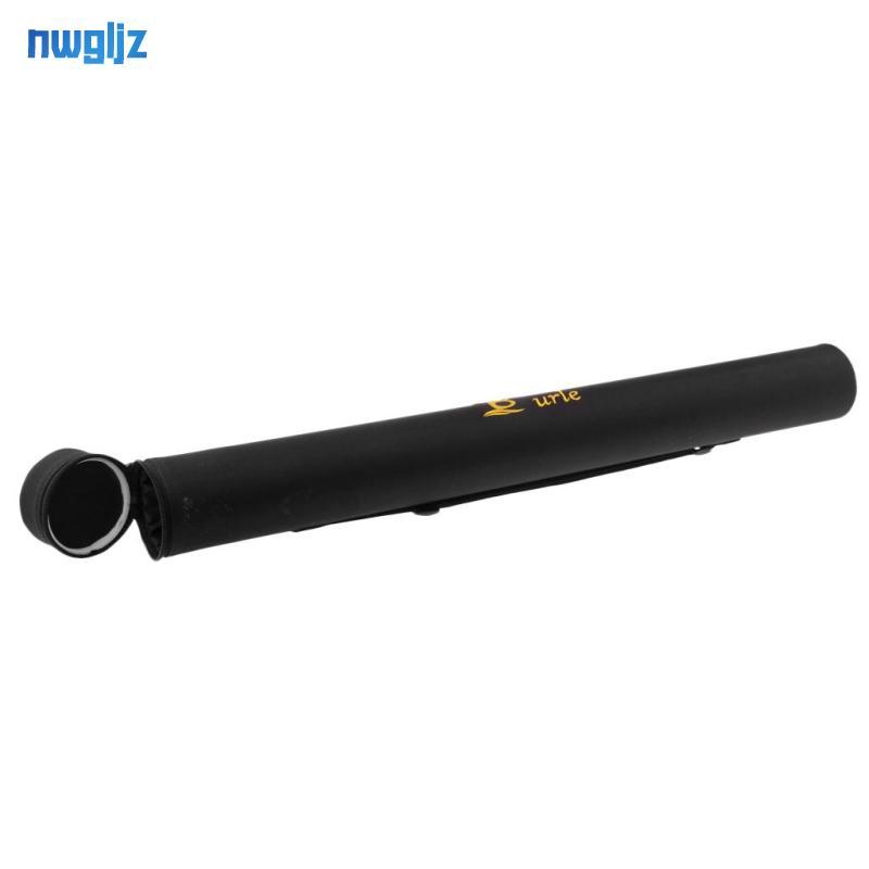 Fly Fishing Rod Tube Rod Tube Fly Rod Case Rod Holder với EVA Foam Đệm Top và Dây đeo vai có thể điề