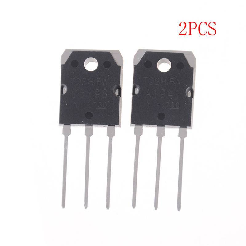 [VG] 1 cặp (2 chiếc) 2SA1941 & 2SC5198 Transistor A1941 & C5198 MỚI