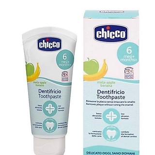 Kem đánh răng Chicco cho bé từ 6 tháng