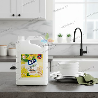 Nước Rửa Chén Bát Gift Can 3,8kg Ba Mùi Hương Lựa Chọn