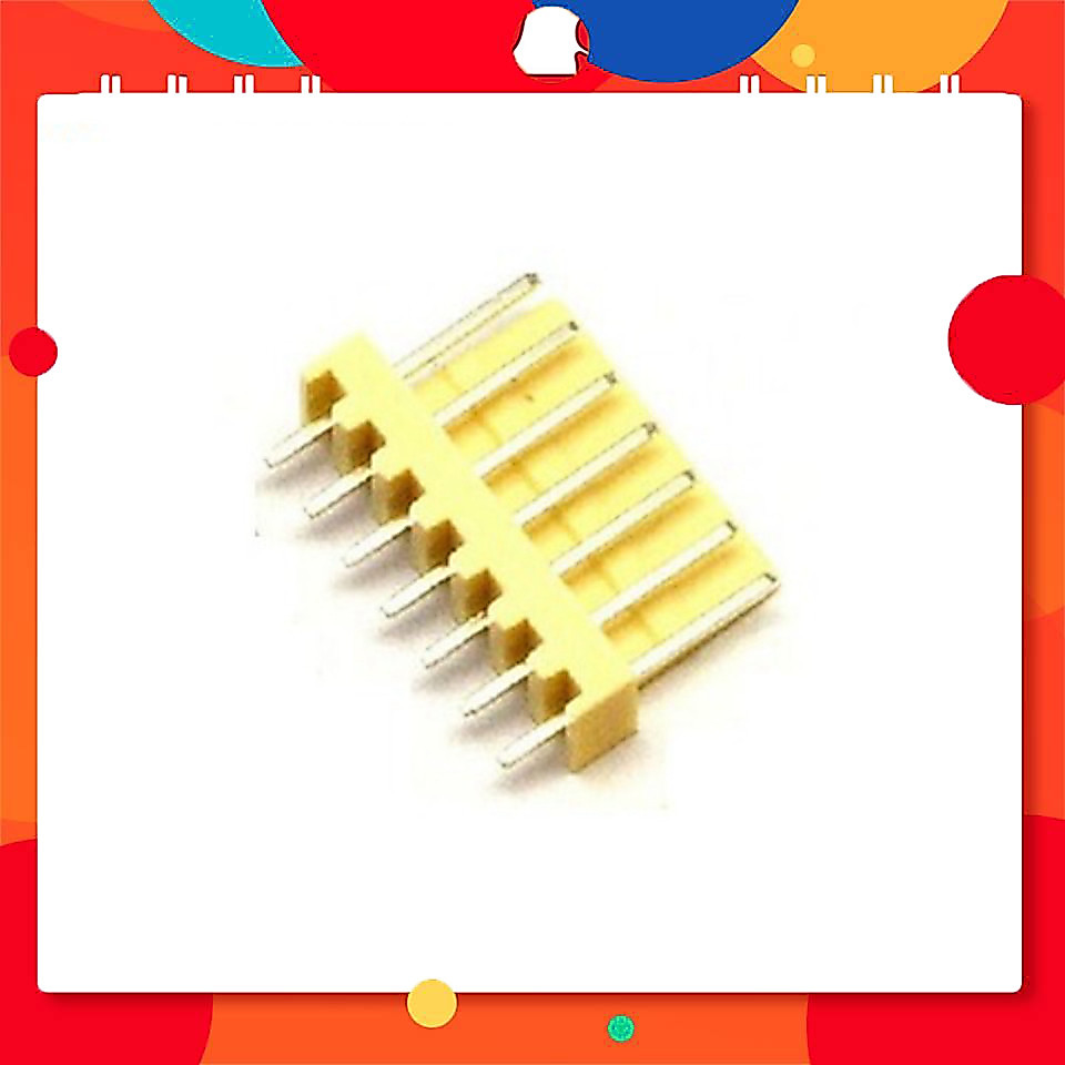 [50 Cái]- KF2510-7P-2.54MM đực thẳng TechParts Việt