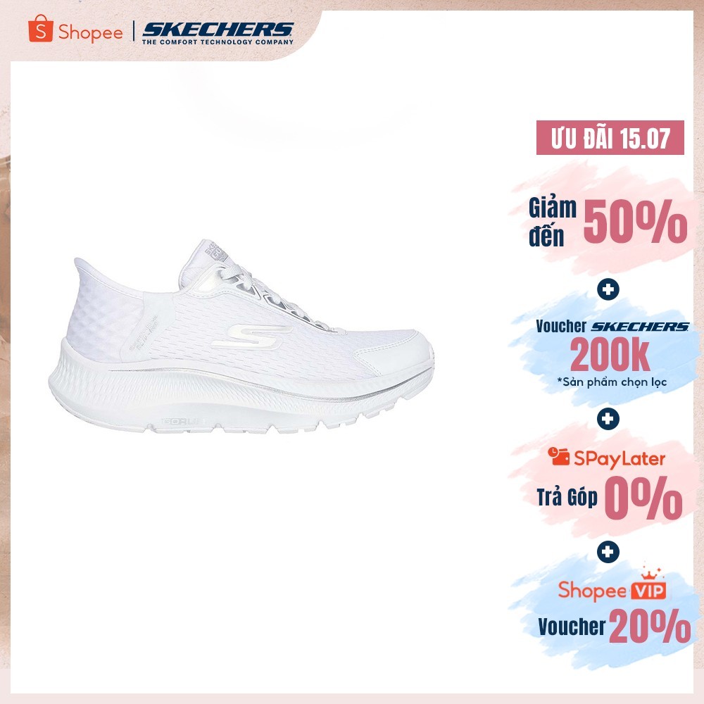 Giày Thể Thao Nữ Skechers Slip-ins Performance GOrun Consistent 2.0 Endure - 128615W-WSL Air-Cooled 