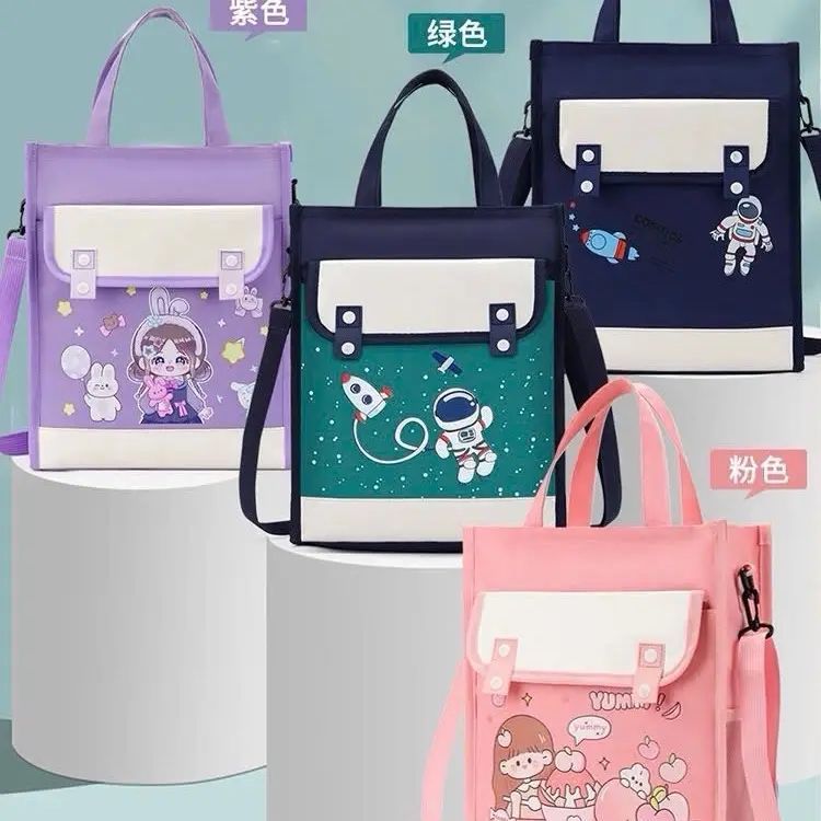 TÚI ĐEO CHÉO HỌC SINH HOẠT HÌNH SIÊU XINH - Túi học thêm cho bé. C87 SHOP