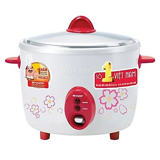 Nồi Cơm Điện Sharp KSH-D18V 1.8L Nắp Rời Thái Lan