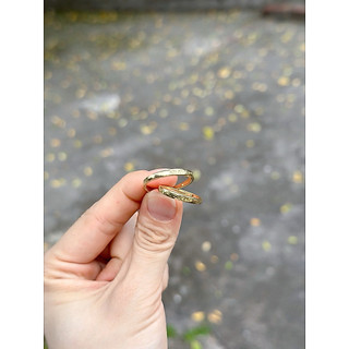 Nhẫn Đồng Khắc Chú Om mani padme hum