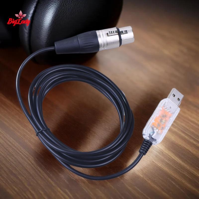 SHNGki USB Sang DMX Giao Diện Adapter QLC DMX512puter PC Giai Đoạn Chiếu Sáng Bộ Điều Khiển Dimmer C