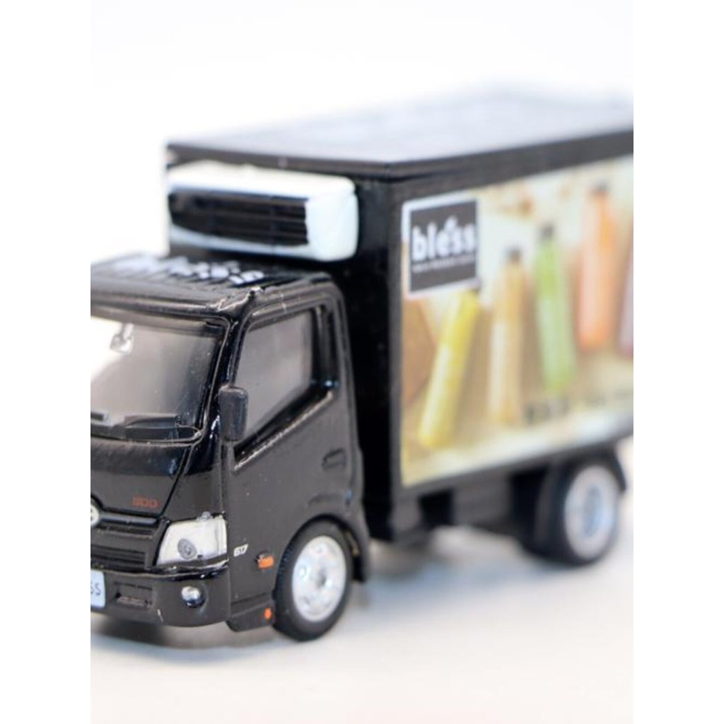 [Mẫu xe có sẵn] TINY Micro Shadow Toy HINO 300 Bless Truck HINO Xe tải HINO Mô hình vận chuyển tủ lạ