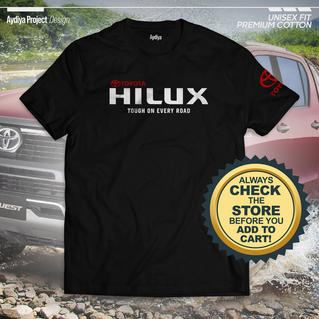 Áo thun Logo Toyota Hilux