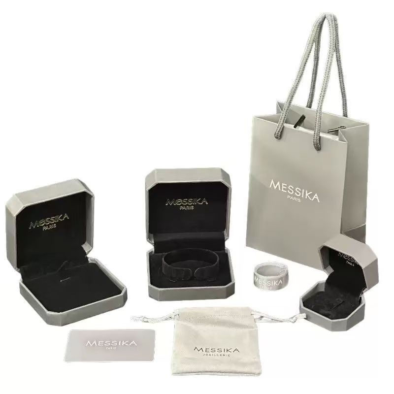 New Product#Messika necklace, bracelet, ring packaging storage gift box, light luxury, high-end exqu
