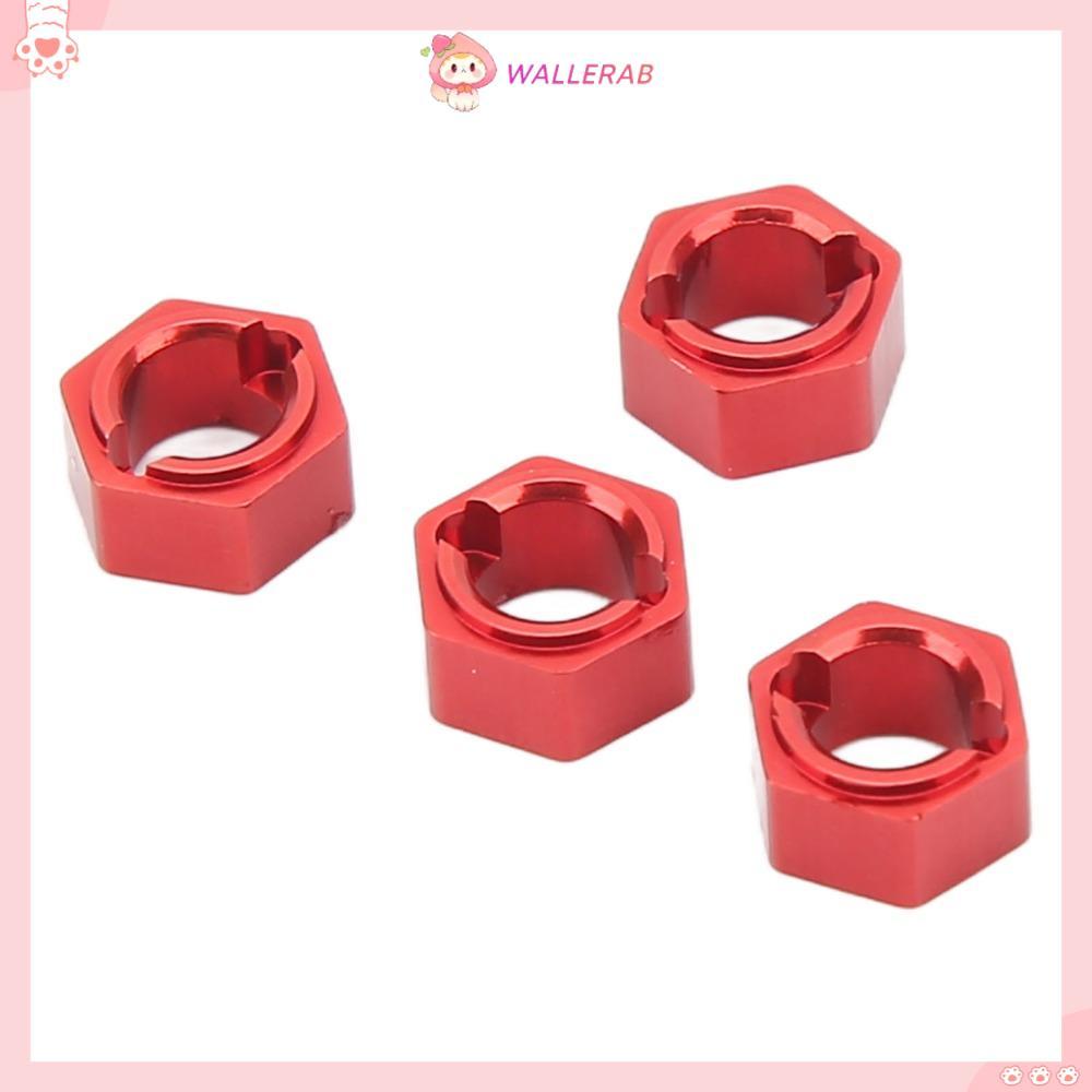 WALLERAB 4 Bộ chuyển đổi trung tâm bánh xe lục giác 7mm, Lắp đặt dễ dàng Bộ chuyển đổi ổ đĩa lục giá