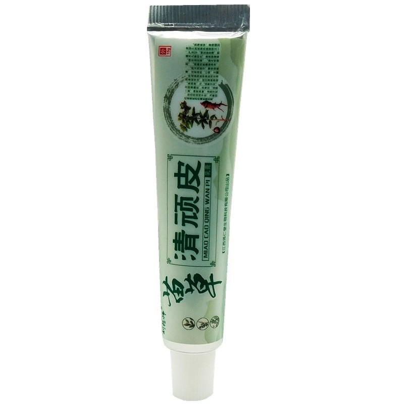 [Hàng có sẵn] Liu Yaoshi Miaocao Clear Naughty Herbal Cream Fuyouqing Naughty Skin Sử dụng bên ngoài