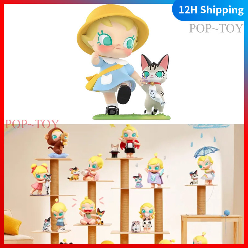 POPMART Baby Molly baby tabby Series Figures Blind Box Cute Gift pop mart pop mart blind box figures