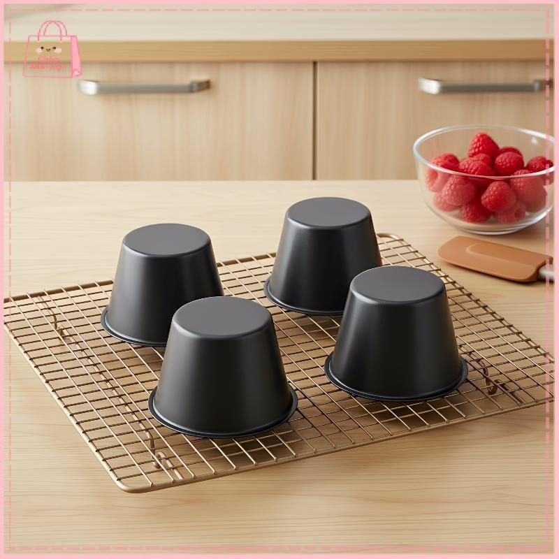 【HU】 5 gói 100/200ml Muffin ly, Hiệp ước cho nồi chiên không khí & dễ dàng lưu trữ VN