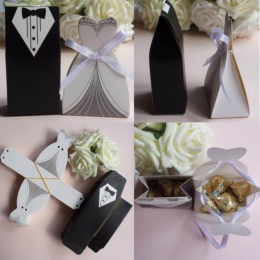 YASHANG Ủng Hộ Quà Tặng Mới Tuxedo Dress Case Groom Bridal