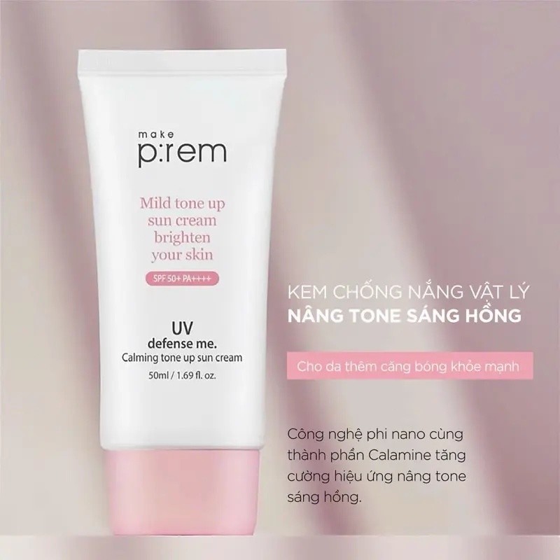 Kem Chống Nắng Make P:rem UV Defense Me Chính Hãng 50ml-PREM1