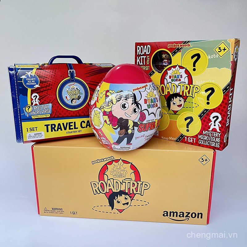 Xuất khẩu bán chạy RYAN 'S WORLD RYAN 'S WORLD RYAN 'S WORLD Deluxe Mini Doll Mystery Bag Collection