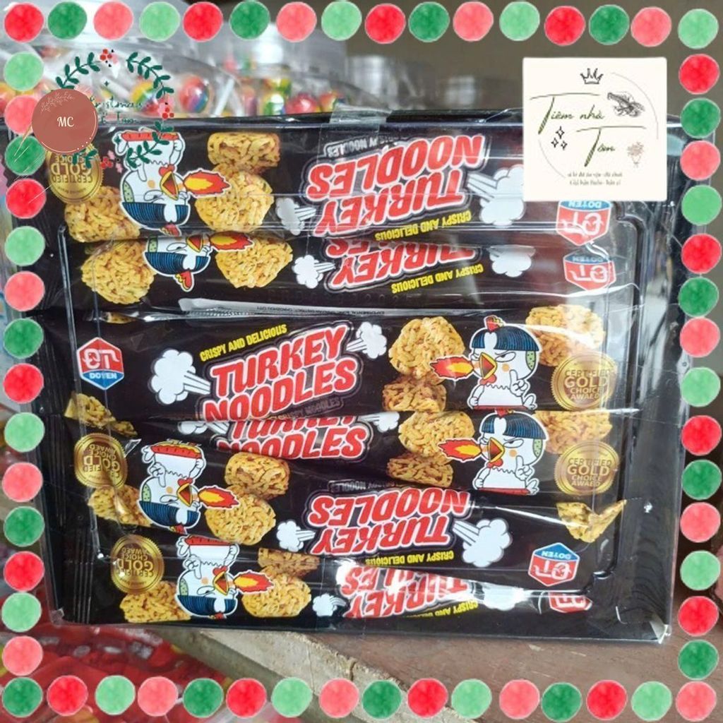 Sỉ Hộp 30 túi Mì Tôm trẻ em siêu ngon( Tiệm Nhà Tôm) koreno