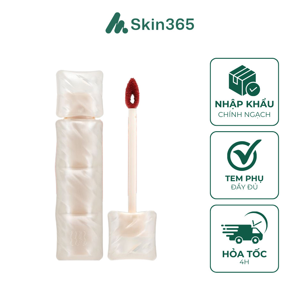 Son Kem Lì Merzy Puffer Mellow Tint Nhẹ Môi Bền Màu 3.7g