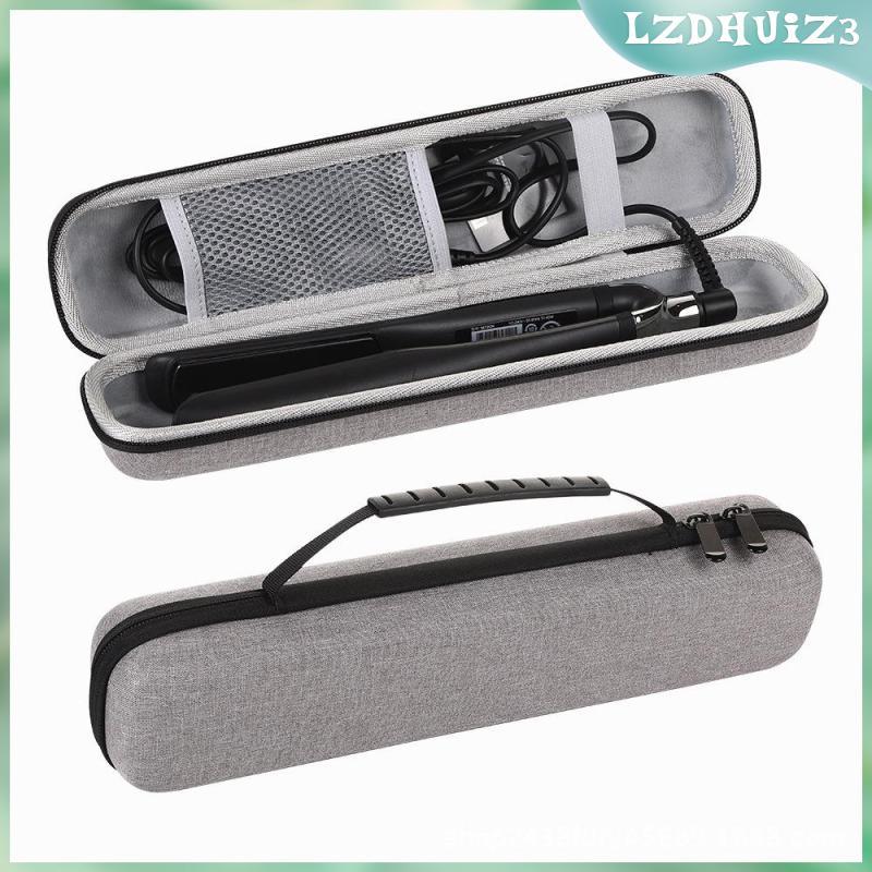 2xHair Straight Case Flat Iron Storage Carrying Pouch cho Flat Iron Grey