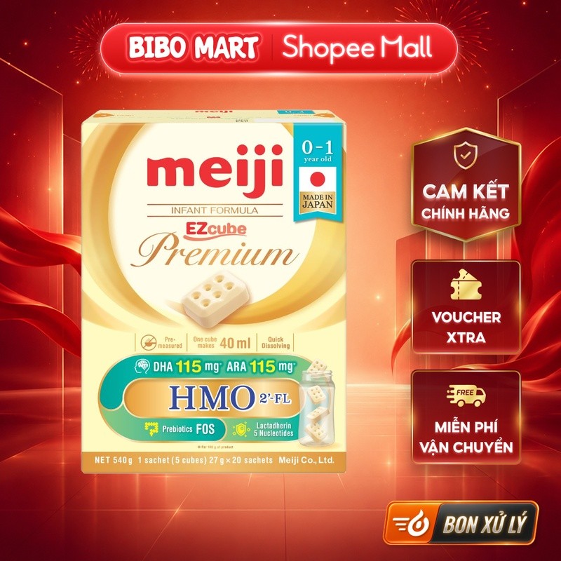 [KOL] Sữa Meiji Infant Formula Premium - Hộp 20 Thanh - BM001.3