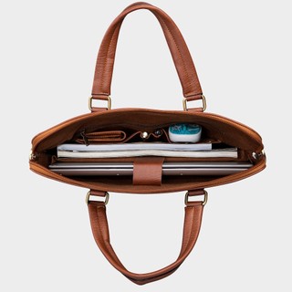 Cặp Công Sở Lata (Thời trang nam basic đựng laptop 13 inch - Cặp da CA28)