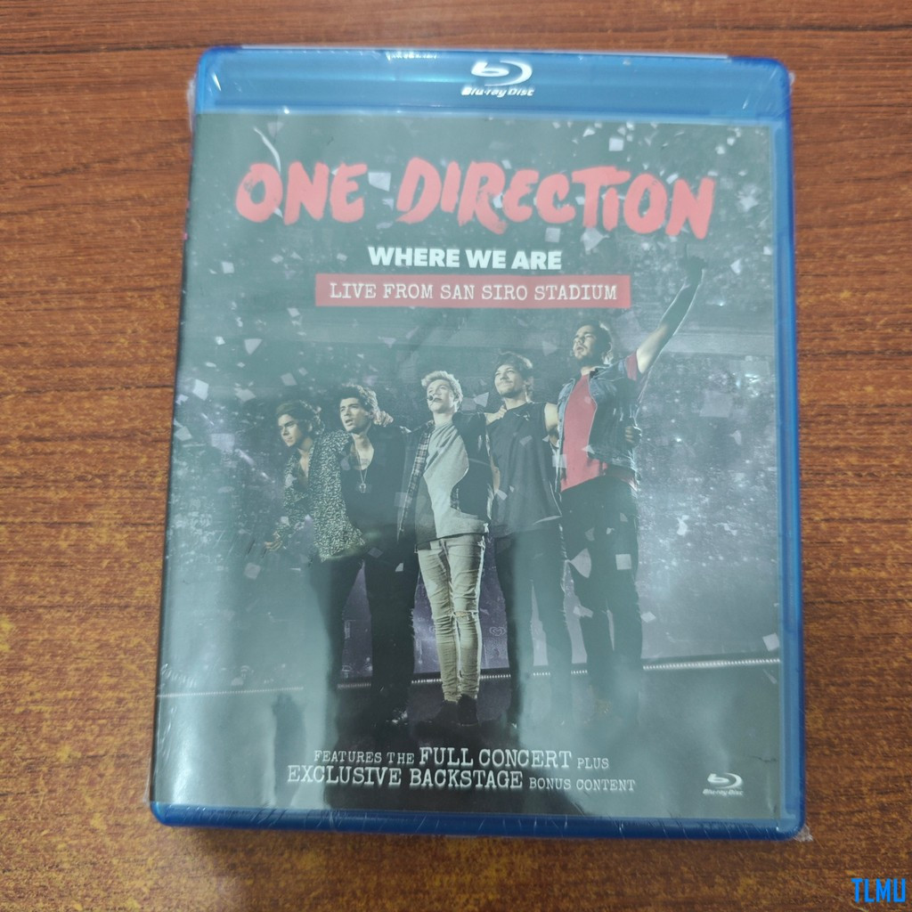 Z090 Blu-ray One Direction Where We Are (Trực tiếp từ sân vận động San Siro) 1D Niall Horan 、 Liam P