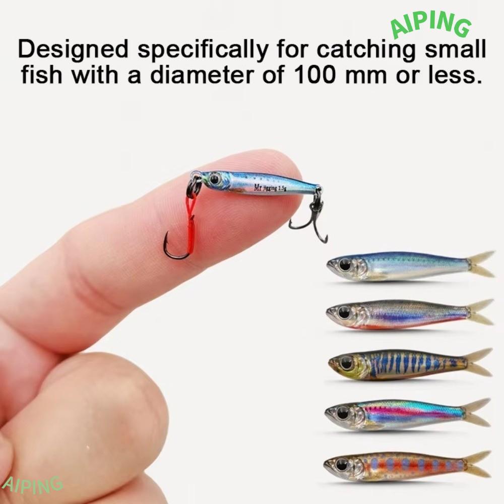 Mồi Jigging Micro NG1ZX, Trọng lượng 1,5 / 3g / 5g Bionics Design Mini Jig Lure, Mini Bionic Mini Sh